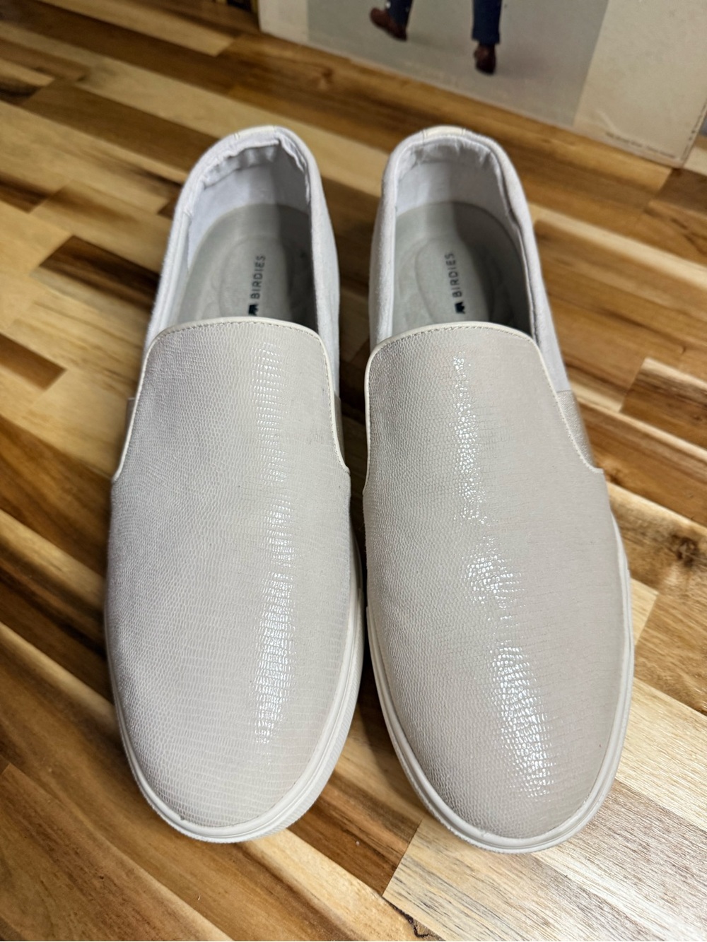 Birdies leather Slip-On Casual Sneakers in Light Beige colors resortwear golf 10